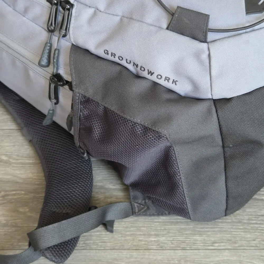 The North Face Mid Grey/Asphalt Grey Groundwork Backpack-NF0A3KX6